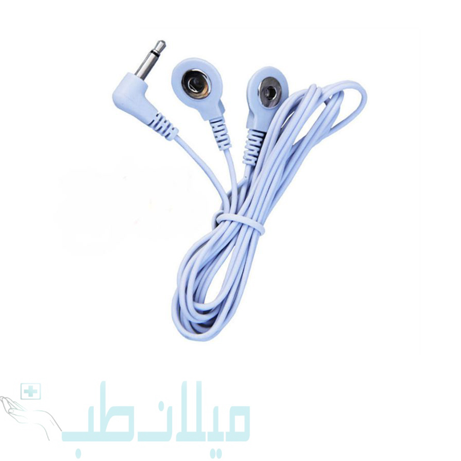 کابل رابط تنس عضلانی و فیزیوتراپی مدل دکمه ای دو سر