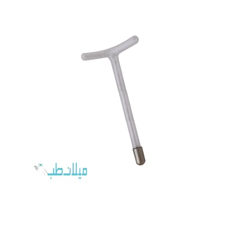 پروپ شیشه ای یدک دستگاه هیدرودرمی پرتابل(هایفرکانسی) هلالی - خمیده