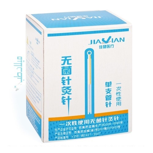 سوزن طب سوزنی جیاجیان ۳۰×۰٫۲۵ پانصد عددی (Jiajian)